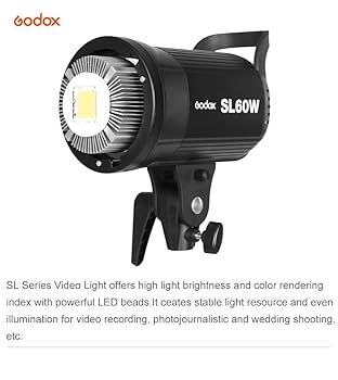その他 godox SL-60W GODOX SL-60W oświetlenie LED z podświetlaną skrzynką